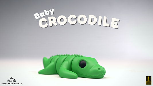 Zou baby Crocodile