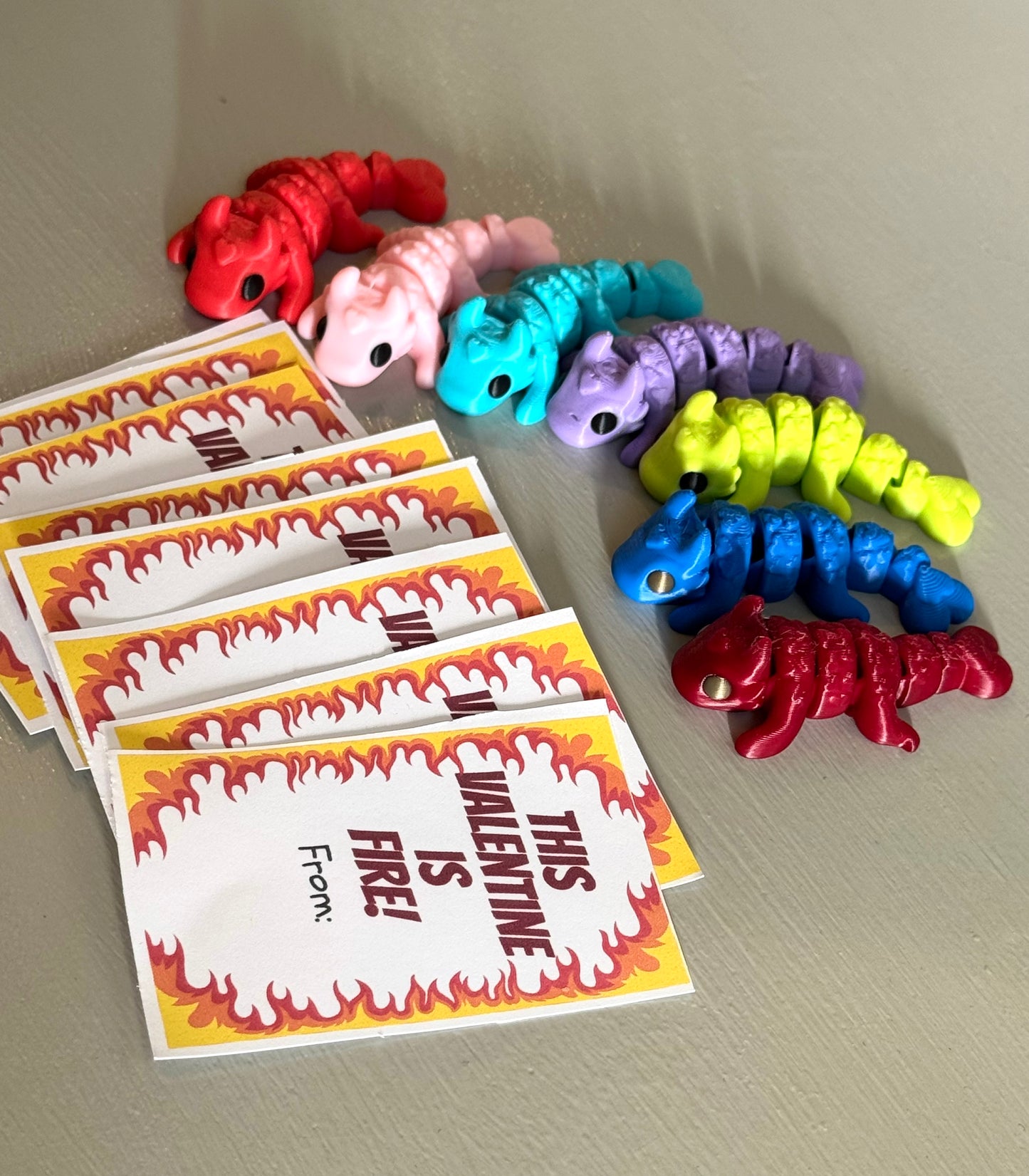 Valentine dragons